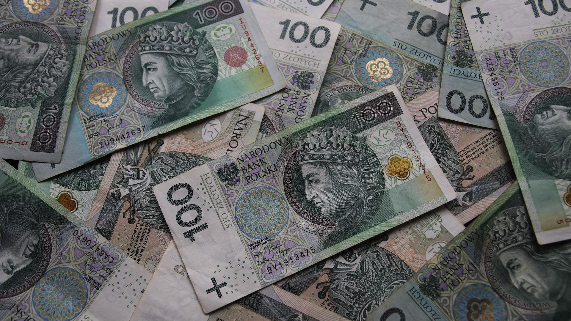 Gotówka - banknoty 100zł